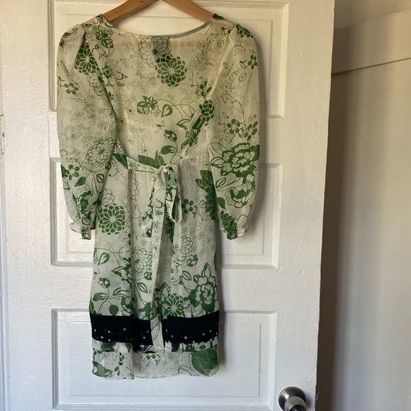 Anthropologie garden party dress. Brand is Fei. XS. Looks great. Super light. - Picture 4 of 7